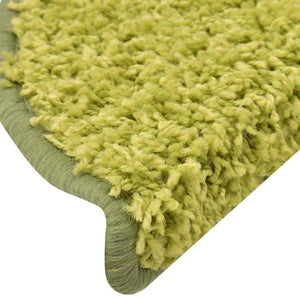 Grüne Stufenmatten Halbrund 56x17 cm, 30er Set