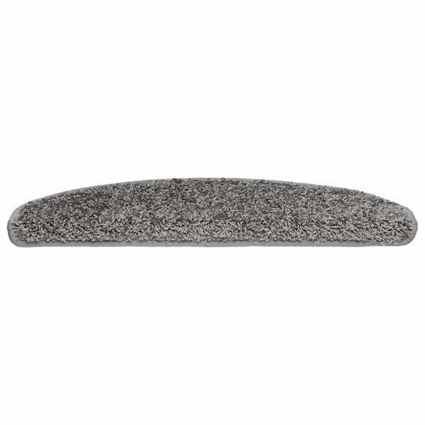 Stufenmatten Grau Halbrund 65x21x4 cm, 30er Set