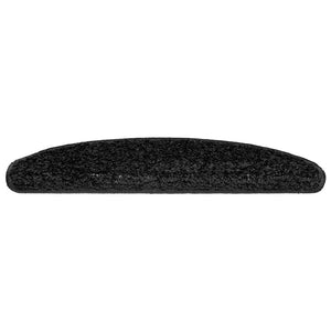 Stufenmatten Halbrund Schwarz 65x21 cm, 30er Set