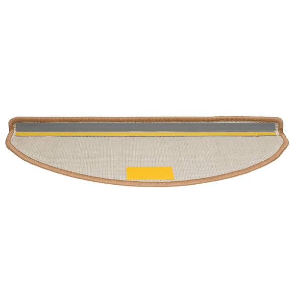 Stufenmatten Beige Halbrund 30 Stk