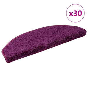Violette Stufenmatten Halbrund 65x21cm 30er Set