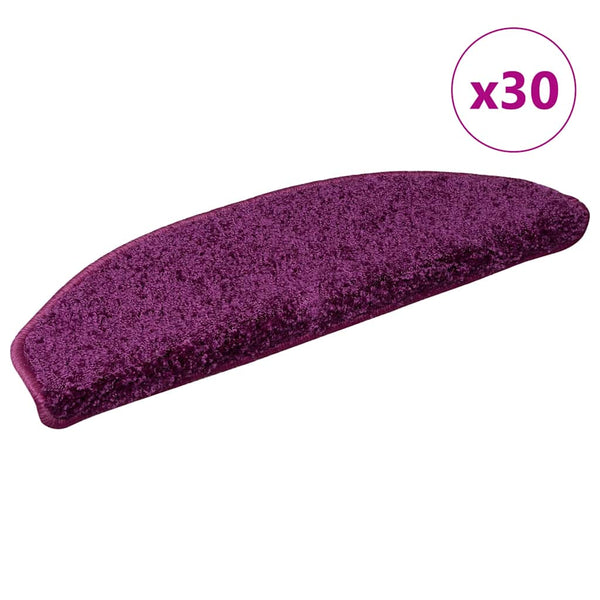 Violette Stufenmatten Halbrund 65x21cm 30er Set