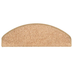 Goldene Stufenmatten Halbrund 65x21 cm, 30er Set