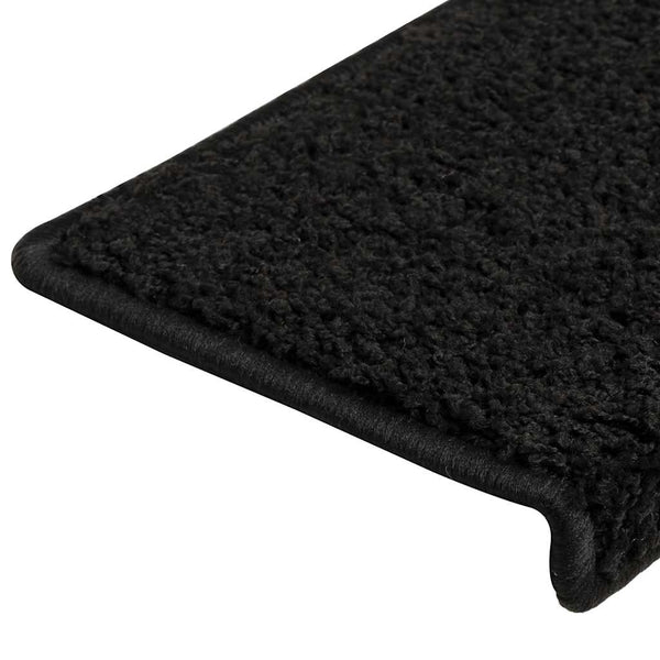 Schwarze Stufenmatten, 30er Set, 65x21 cm