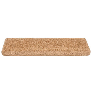 Beige Stufenmatten 65x21 cm, 30er Set