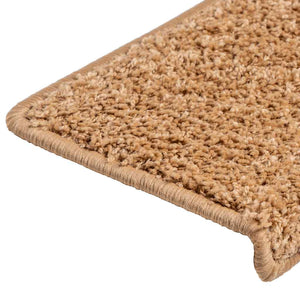 Beige Stufenmatten 65x21 cm, 30er Set