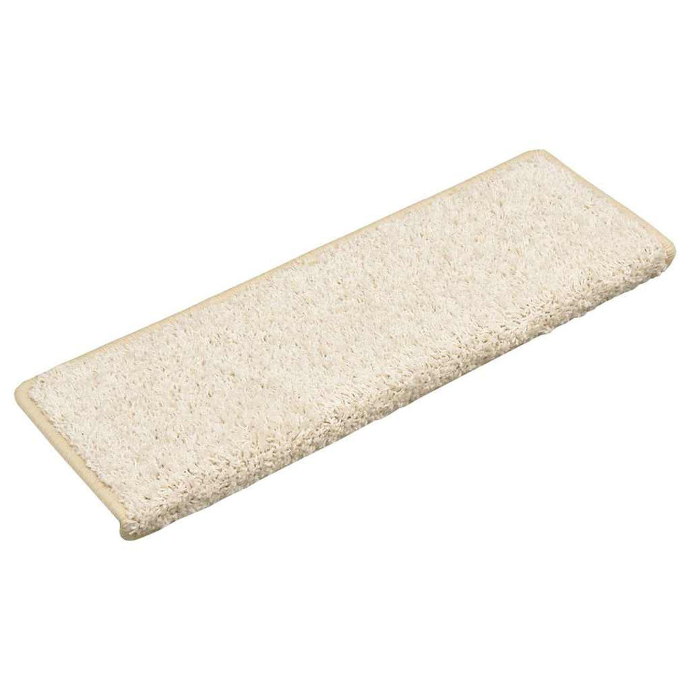 Weiße Stufenmatten 65x21 cm, 30er Set