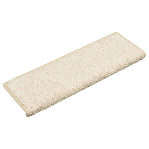 Weiße Stufenmatten 65x21 cm, 30er Set