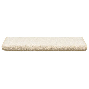 Weiße Stufenmatten 65x21 cm, 30er Set