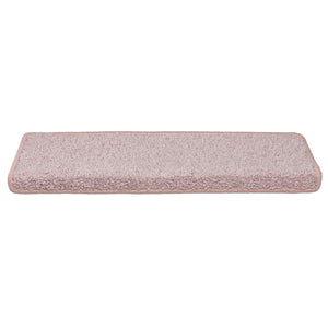 Treppenmatten Weiß & Rosa 65x21cm, 30er Set