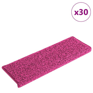 Rosa Stufenmatten 65x21 cm, 30er Set
