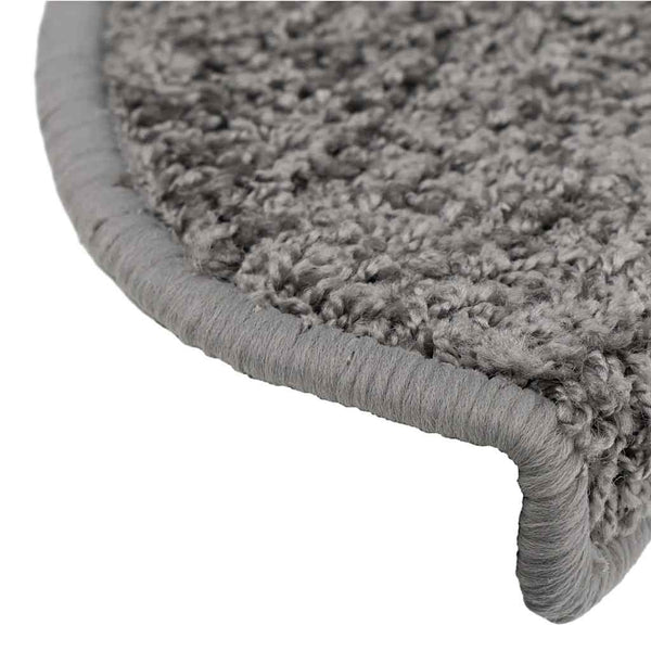 Graue Stufenmatten Halbrund 65x21 cm, 20er Set