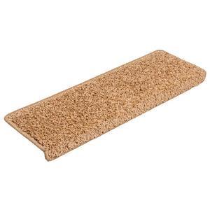 Beige Stufenmatten, 20er Set, 65x21 cm