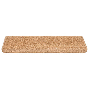 Beige Stufenmatten, 20er Set, 65x21 cm