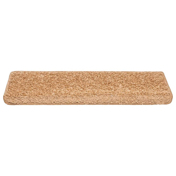 Beige Stufenmatten, 20er Set, 65x21 cm