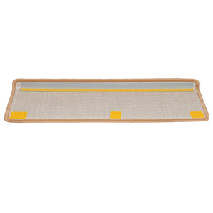 Beige Stufenmatten, 20er Set, 65x21 cm