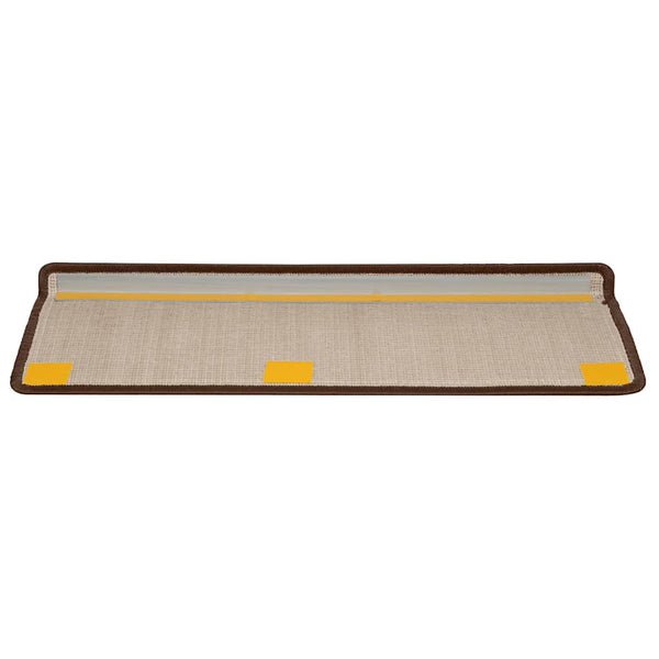 Braune Stufenmatten, 20er Set, 65x21 cm