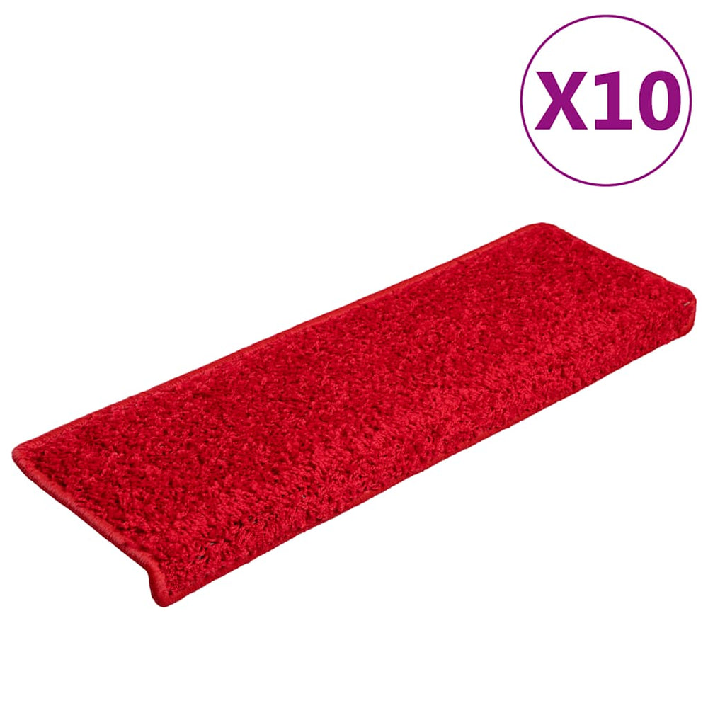 Stufenmatten Rot 20er Set 65x21cm