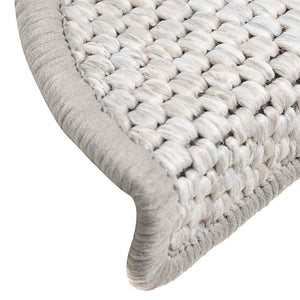 Sisal Treppenmatten Selbstklebend, 30er Set