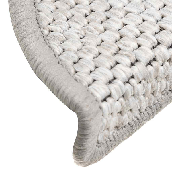 Sisal Treppenmatten Selbstklebend, 30er Set
