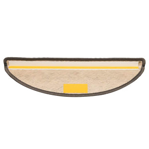 Sisal Treppenmatten Selbstklebend Grau-Beige, 30 Stk.