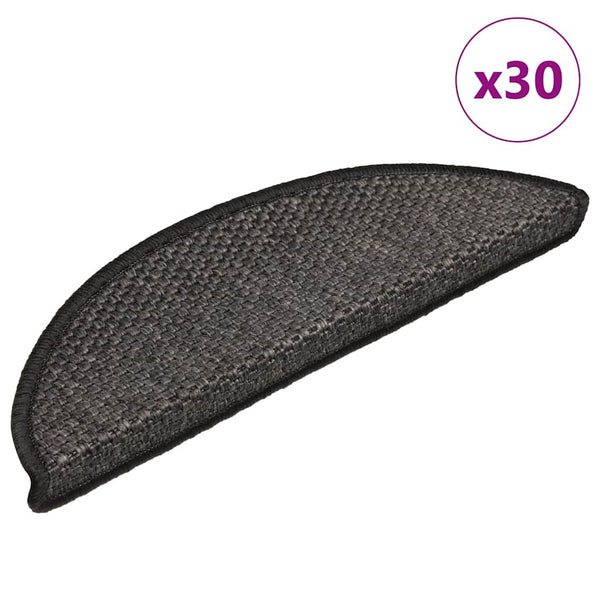 Selbstklebende Stufenmatten Sisal-Optik, 30er Set