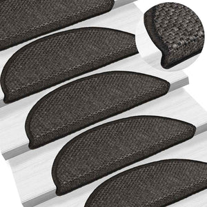Selbstklebende Stufenmatten Sisal-Optik, 30er Set