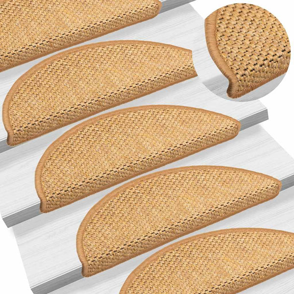 Sisal Stufenmatten Selbstklebend, 30er Set
