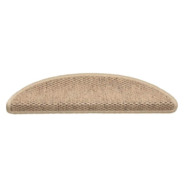 Selbstklebende Stufenmatten Sisal-Optik Sand, 30er Set