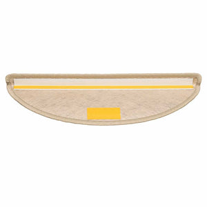 Selbstklebende Stufenmatten Sisal-Optik Sand, 30er Set