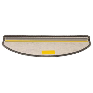 Selbstklebende Stufenmatten Sisal-Optik Grau-Beige, 30 Stk.