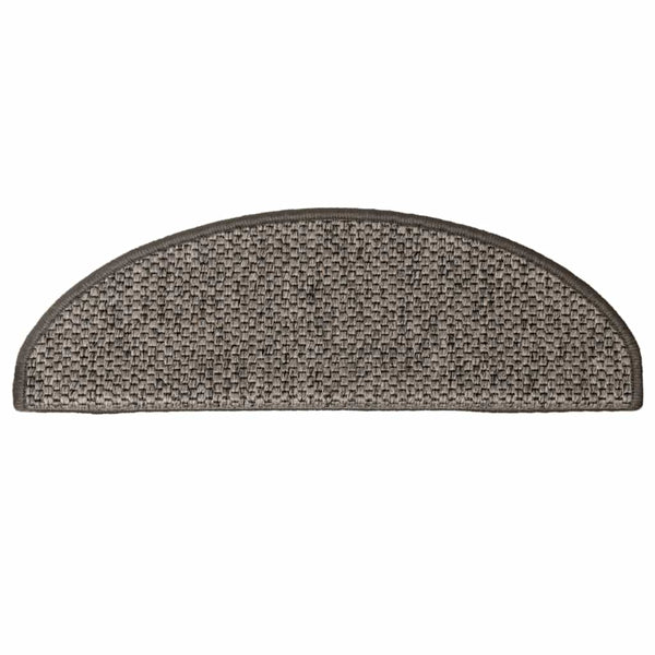 Selbstklebende Stufenmatten Sisal-Optik Grau-Beige, 30 Stk.