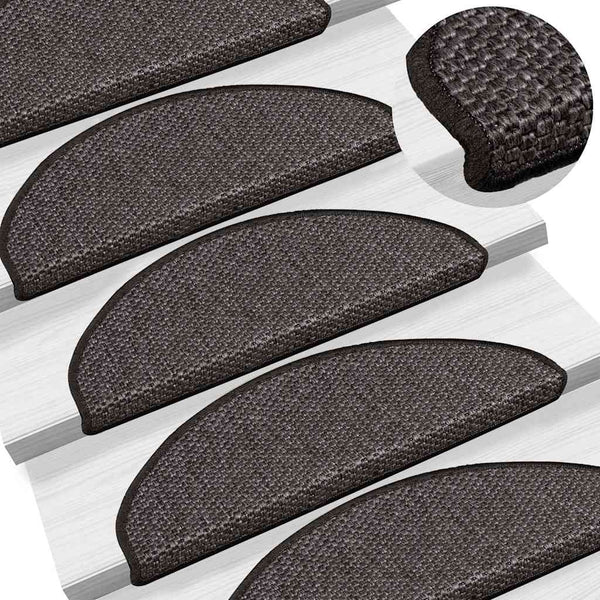Selbstklebende Stufenmatten Sisal-Optik, 30er Set