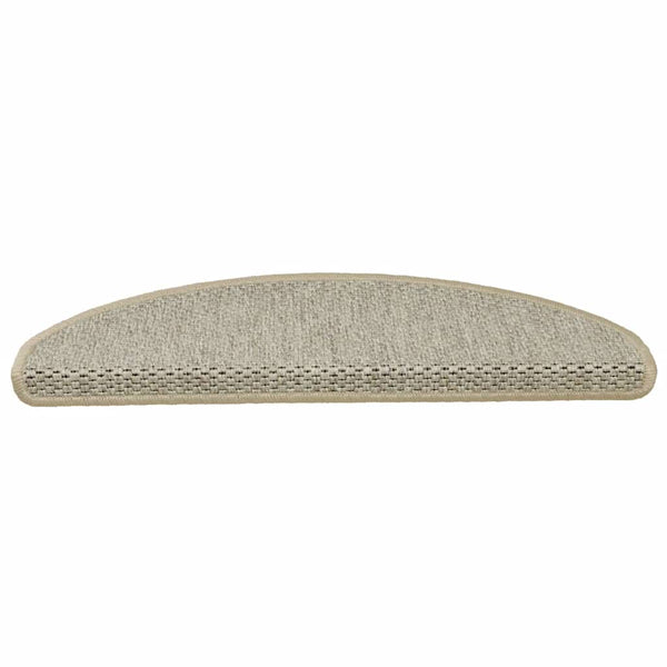 Sisal Treppenmatten Selbstklebend Hellgrün, 30er Set