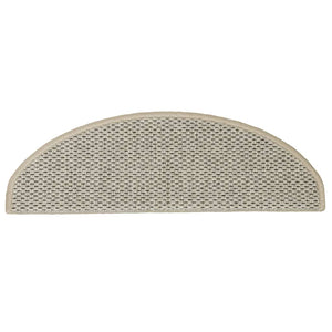 Sisal Treppenmatten Selbstklebend Hellgrün, 30er Set