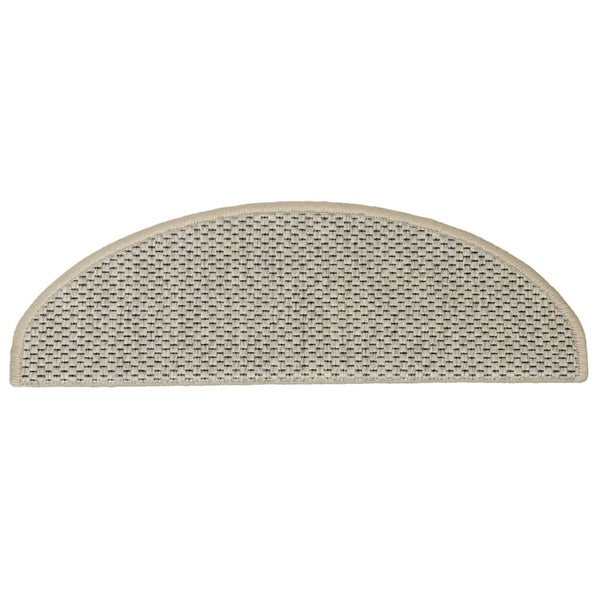 Sisal Treppenmatten Selbstklebend Hellgrün, 30er Set