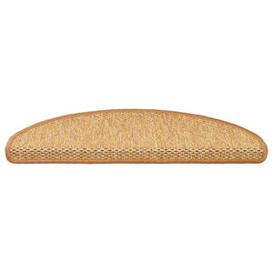 Sisal Treppenmatten Selbstklebend, 30er Set