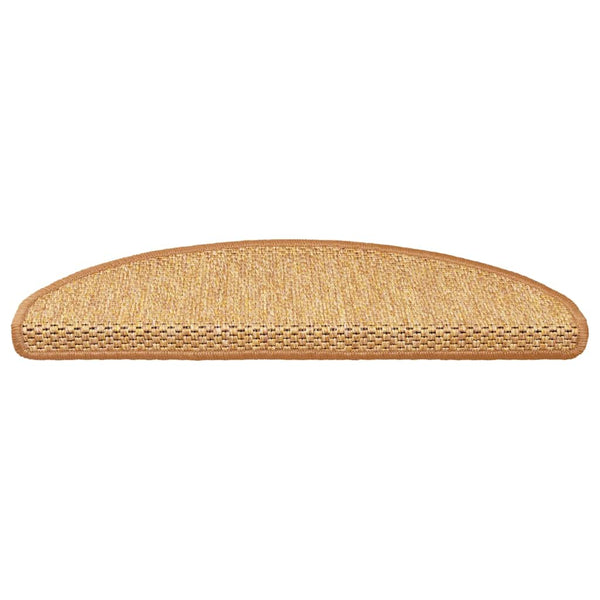 Sisal Treppenmatten Selbstklebend, 30er Set