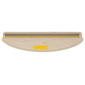 Selbstklebende Stufenmatten Sisal-Optik Sand, 30er Set