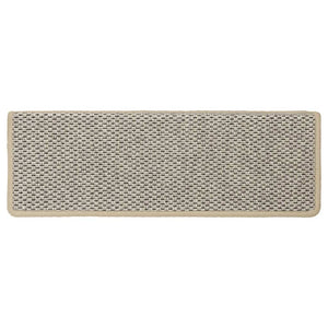 Selbstklebende Stufenmatten Sisal-Optik Hellgrün, 30er Set