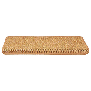 Selbstklebende Stufenmatten Sisal-Optik, 30er Set