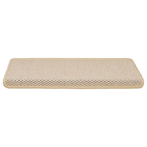 Selbstklebende Stufenmatten Sisal-Optik, 30er Set