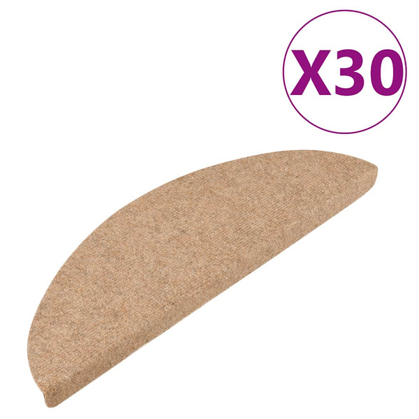 Selbstklebende Stufenmatten Beige 30er Set