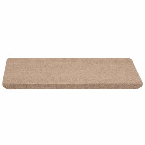 Selbstklebende Stufenmatten Beige, 30er Set