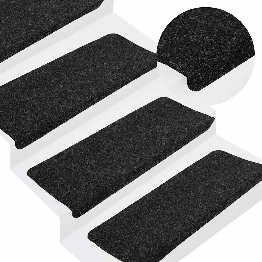 Selbstklebende Stufenmatten Anthrazit 30er Set