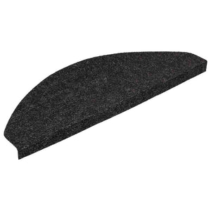 Selbstklebende Stufenmatten, 20er Set, Schwarz