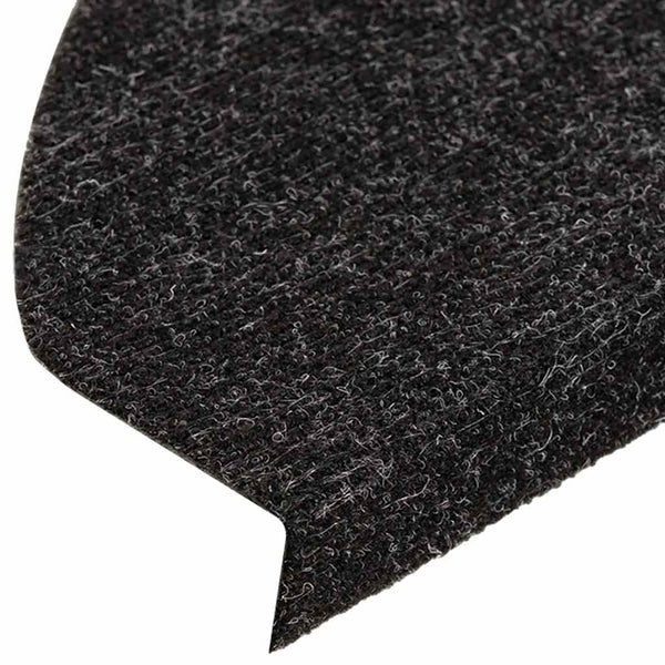 Selbstklebende Stufenmatten, 20er Set, Schwarz