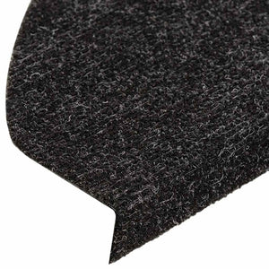 Selbstklebende Stufenmatten, 30 Stk. Schwarz 56x17 cm