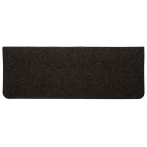 Selbstklebende Stufenmatten, 30 Stk, Schwarz, 65x24,5 cm