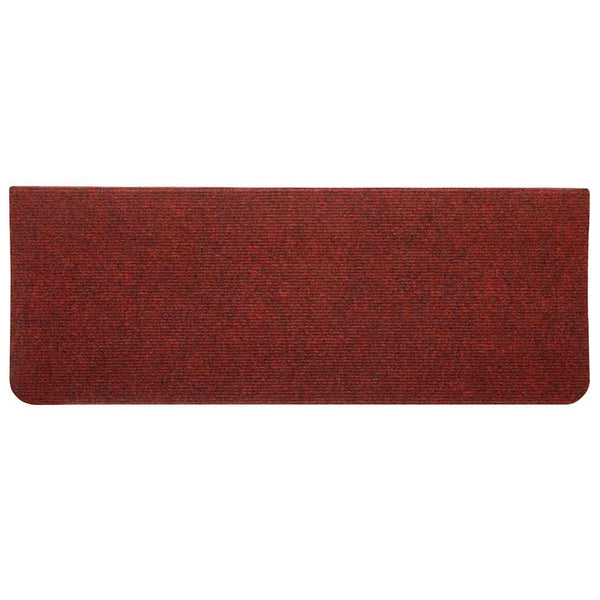 Selbstklebende Stufenmatten Rot, 30er Set